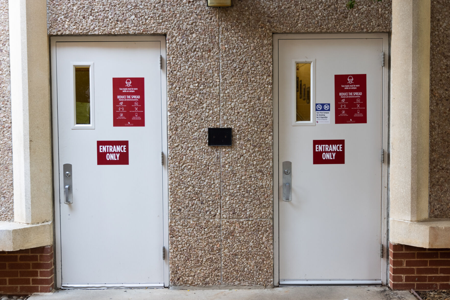 Entrance Only Doors